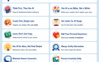 Smart Ways to Use AI Tools Without Losing Creativity