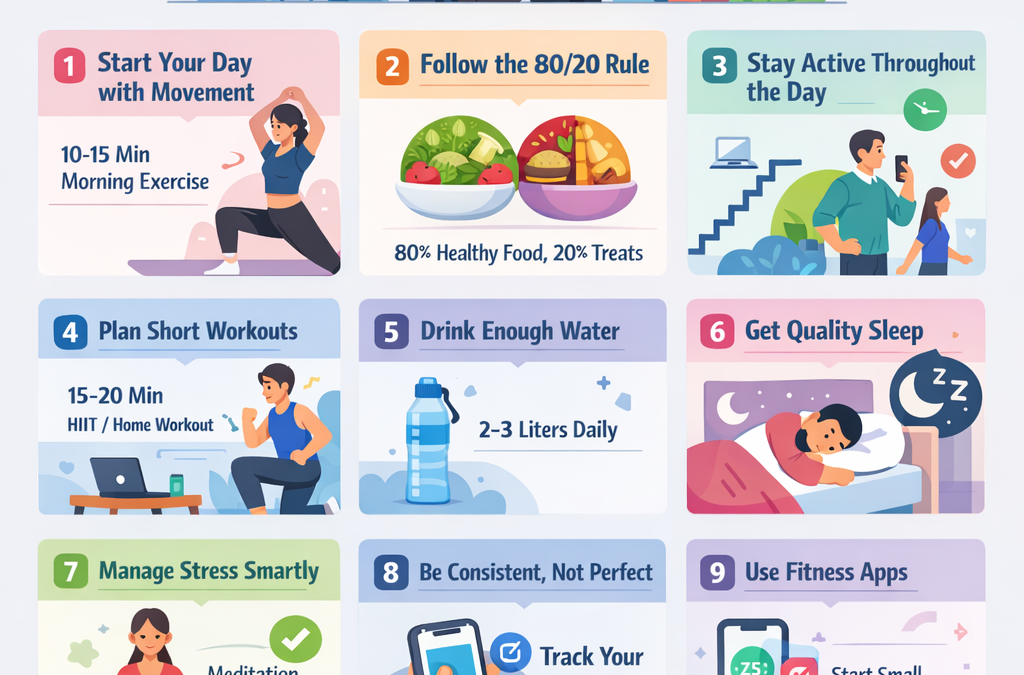 How to Maintain Fitness in Today’s Busy Lifestyle: What to Do and What to Avoid